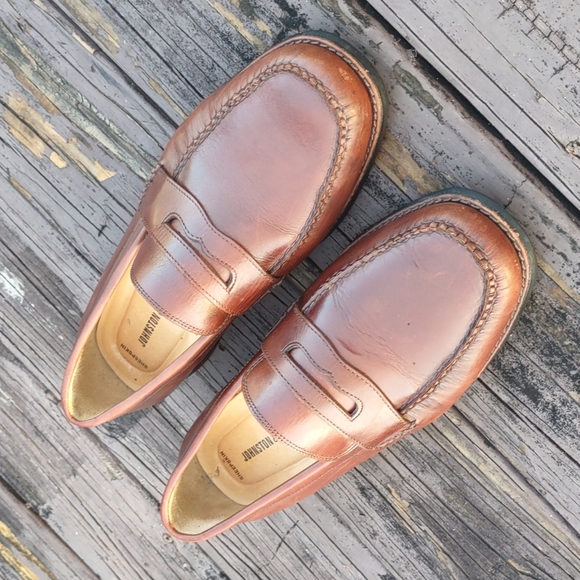 JOHNSTON MURPHY Men's Ainsworth Penny 20-7796 Mahogany - Picture 16 of 17